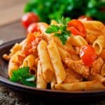 Penne Pasta Dish Italian Team Building Cooking Classes